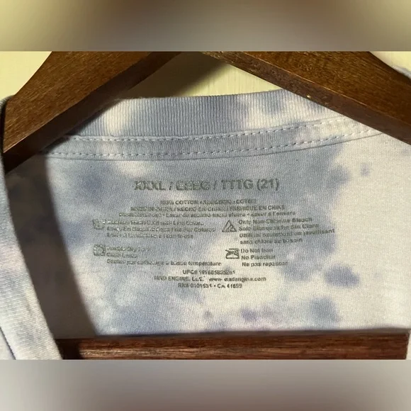 NASA Tie Dye Crop Top - Picture 3 of 3